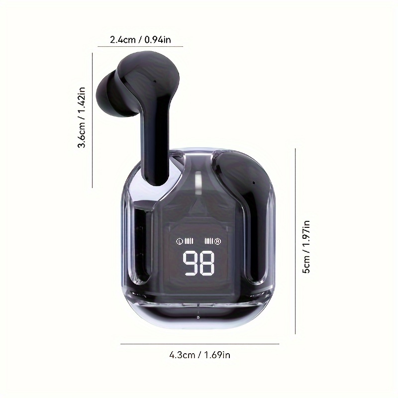 Căști Tws In-Ear Hi-Fi Stereo Wireless Căști Sports Life Căști pentru jocuri_voghion.com