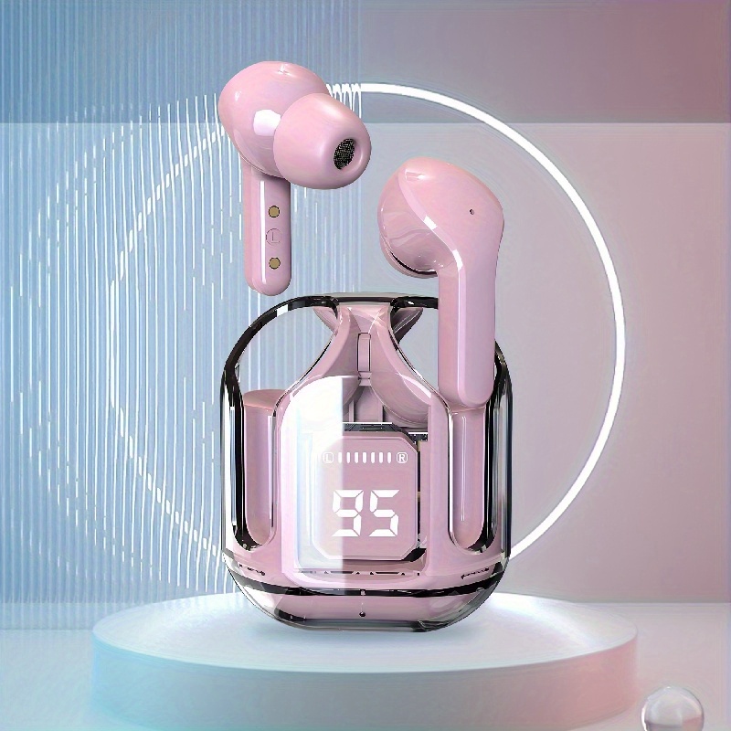 New Air 39 Auricolari wireless ENC trasparenti alla moda con cancellazione del rumore, funziona con tutti i telefoni cellulari_voghion.com