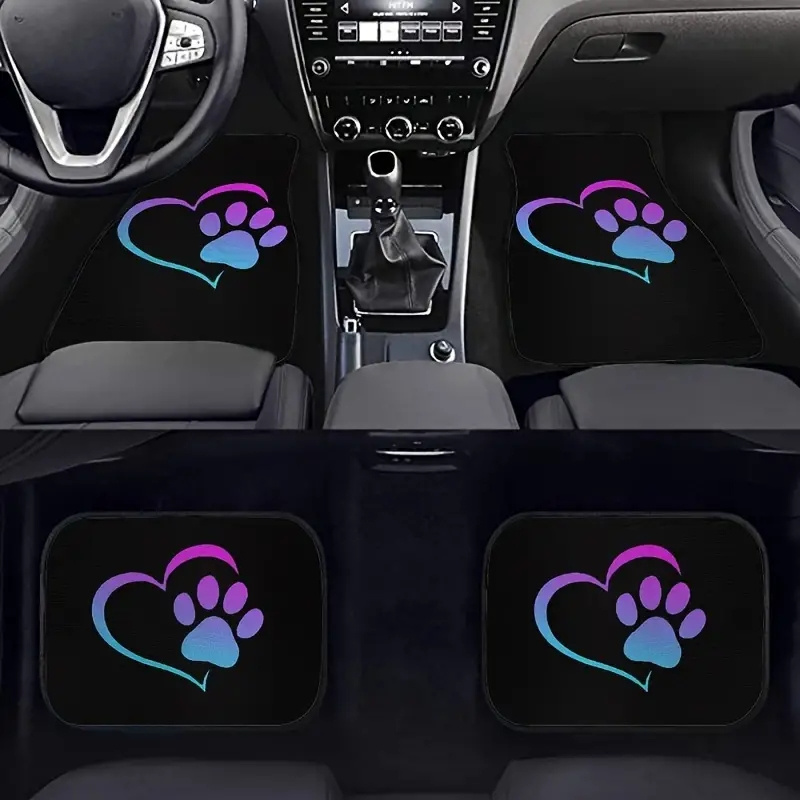 Show Love Furry Friend Heart shaped Dog Paw Print Car - Temu Canada