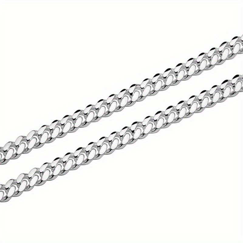 hip hop style stainless steel chain necklace mens jewelry gift details 1