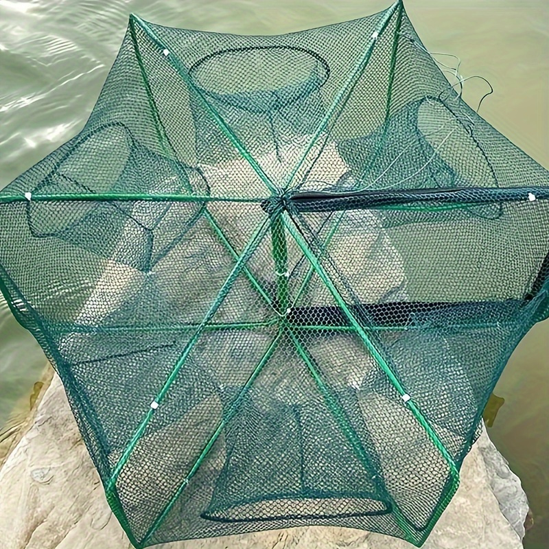 4/6/8/10 Holes Folded Fishing Trap Fishing Bait Trap Minnow - Temu