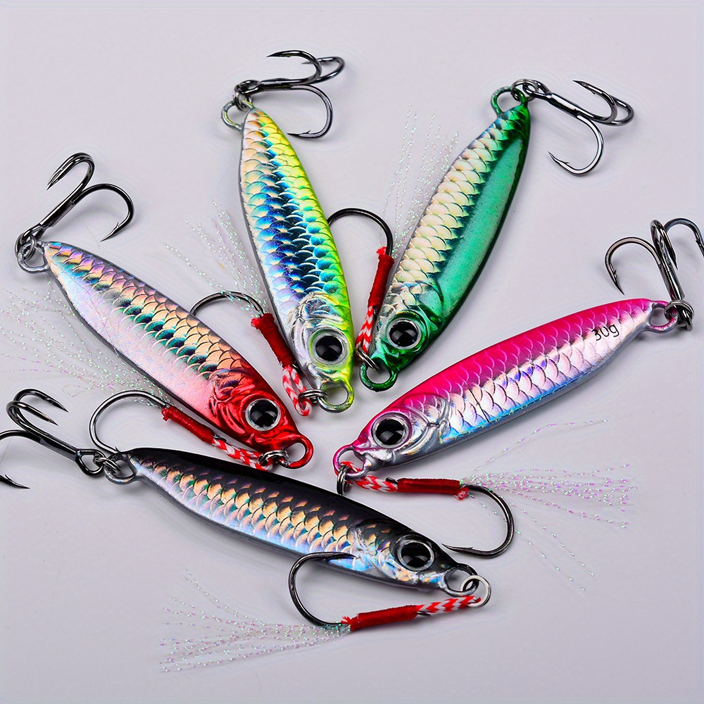 Searide Mini Micro Jig - Metal Fishing Lure For Saltwater Trout And  Leerfish Casting And Jigging - High-quality Bait For Successful Fishing -  Temu Denmark