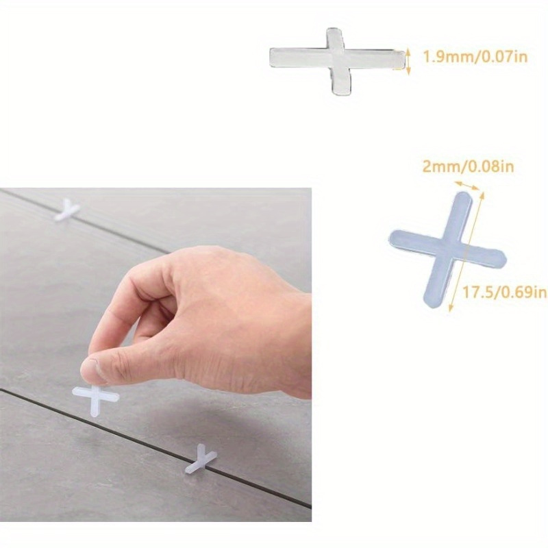 Multiple Sizes Tile Spacers Ceramic Wall Floor Tile Spacers Temu New