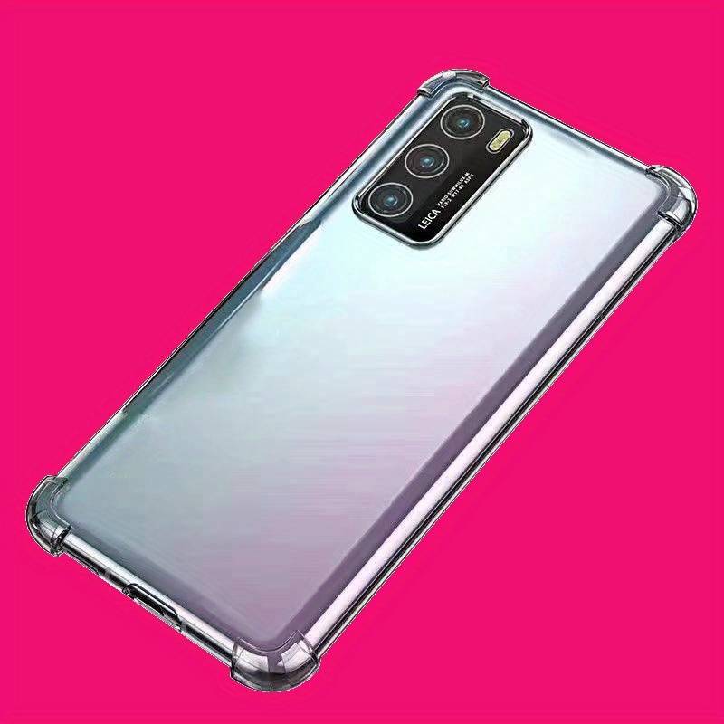 Custodia A Specchio Con Supporto Per Huawei P40 Pro/P40 Lite: Cover In Pelle Con Funzione Leggio (argento)