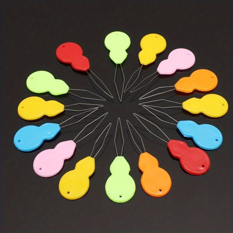 Vibrant Colors Rapid High-Durability Needle Threaders (Pack Options: 2/5) ? Effortless Accessory for Sewing, Knitting, Crafting, Quilting & DIY Art