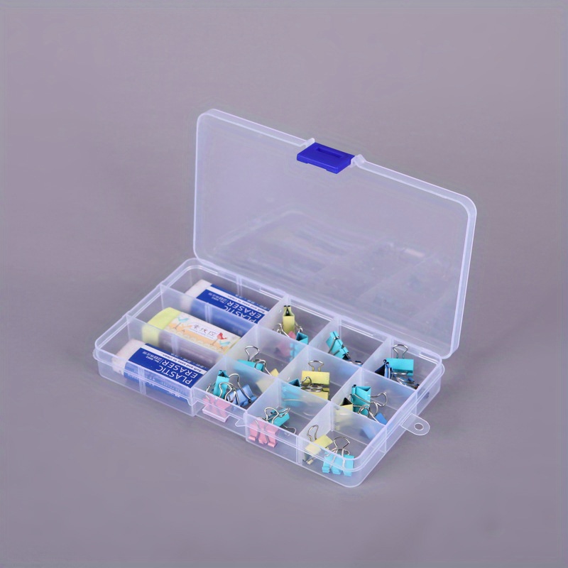 Transparent Storage Box Detachable Sewing Plastic Fishing - Temu