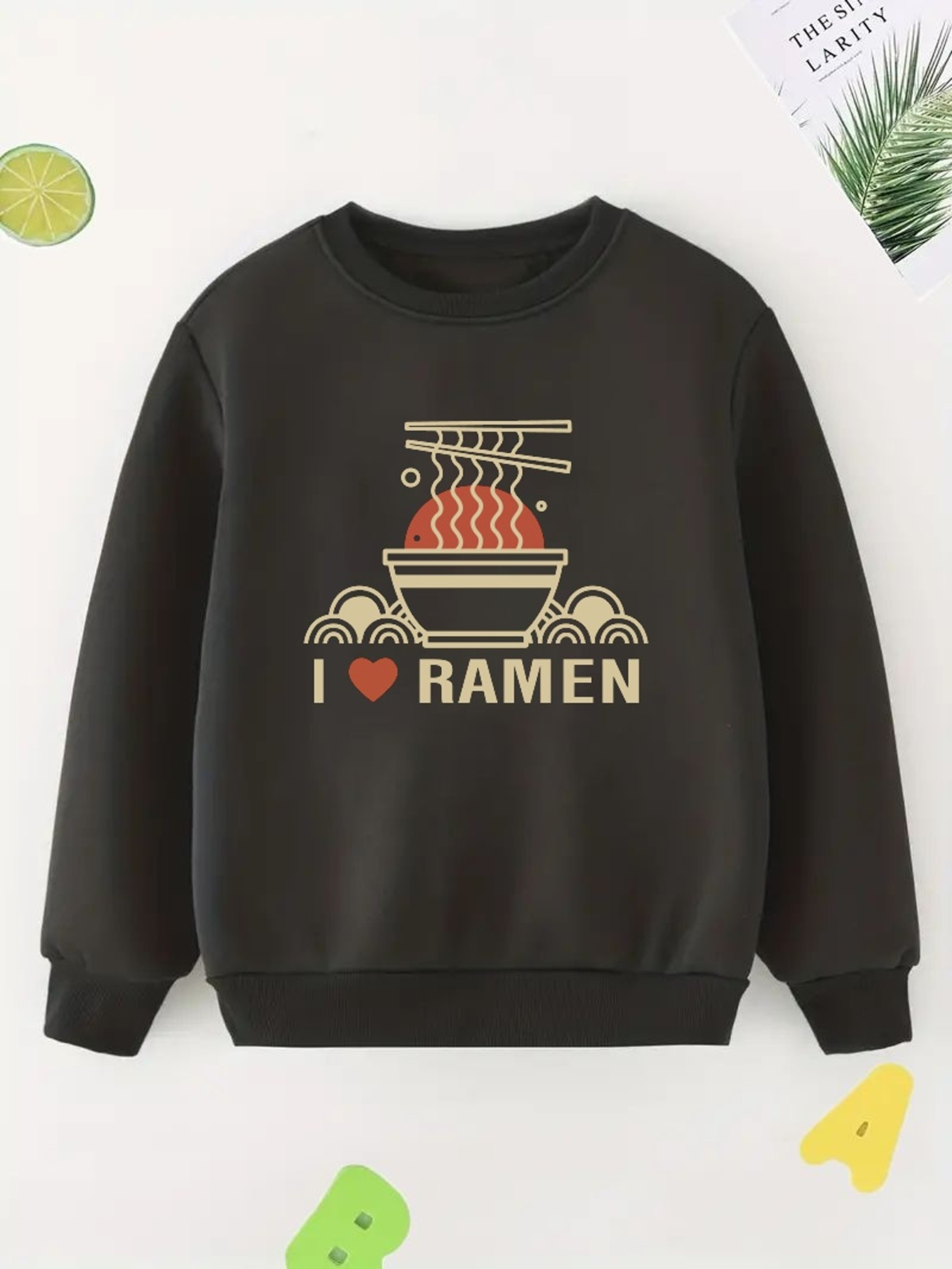 Hoodie Good Boy Ramen T Shirt Love Ramen Print Boy's Sweatshirt