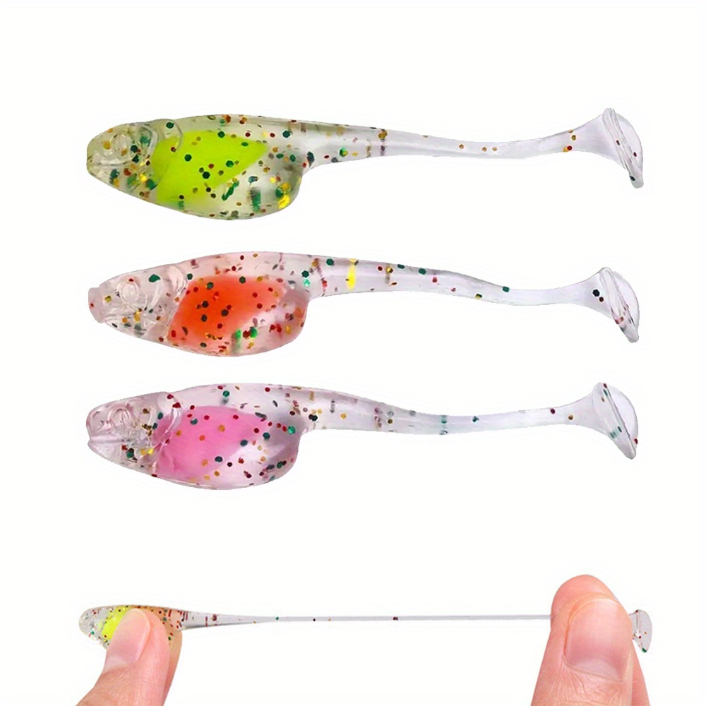 Bass Lure Kit Fishing Soft Plastic Lure Crappie - Temu