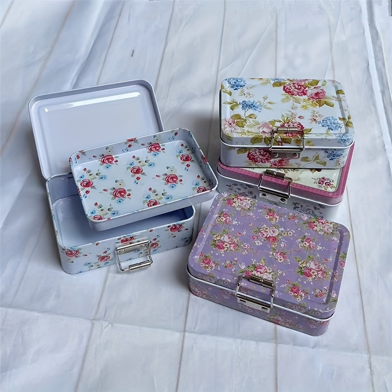 Iron Box With Large Capacity Convenient Storage Storage Boxes And Storage  Boxes Hairpin Jewelry Small Iron Box Storage Box