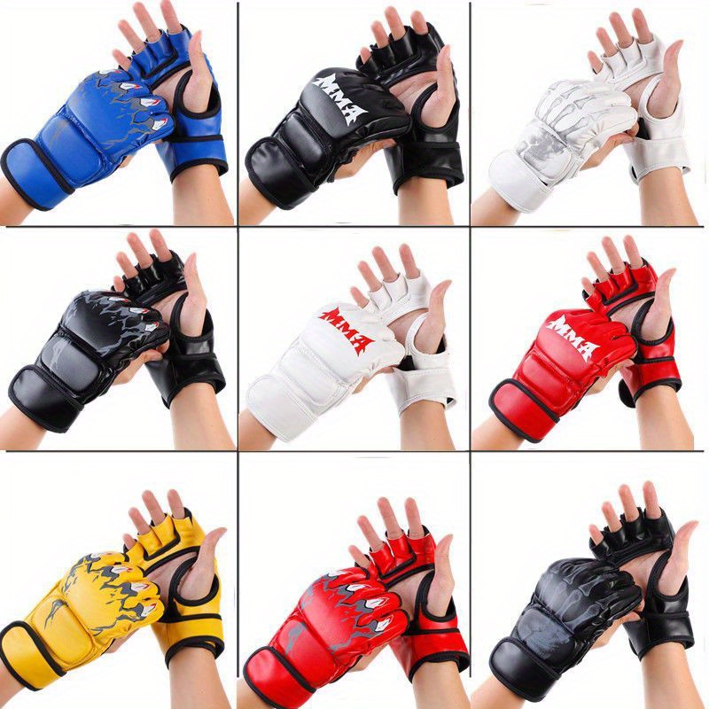 

1pair Boxing Gloves, Protective Gear For Taekwondo, Karate, Training
