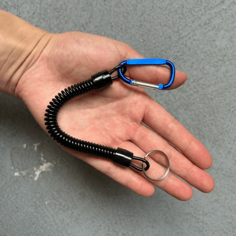 Retractable Elastic Rope Buckle Safety Fishing Lanyard Fly - Temu