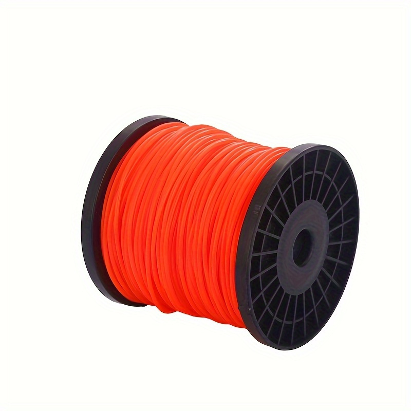 

1pc, Heavy-duty Nylon Trimmer Line, 2.4mm/0.095in Diameter, 100m/328ft Length, Orange, Durable And Long-lasting, Ideal For Lawn Mower And Gardening Accessories