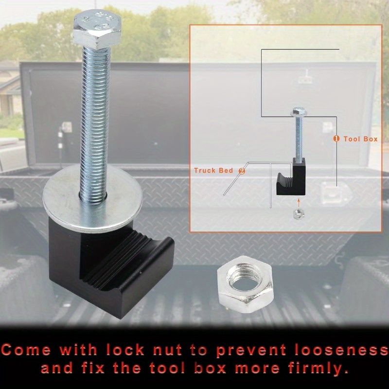 Truck Toolbox Mounting Kit Fixing Toolbox Truck Position - Temu