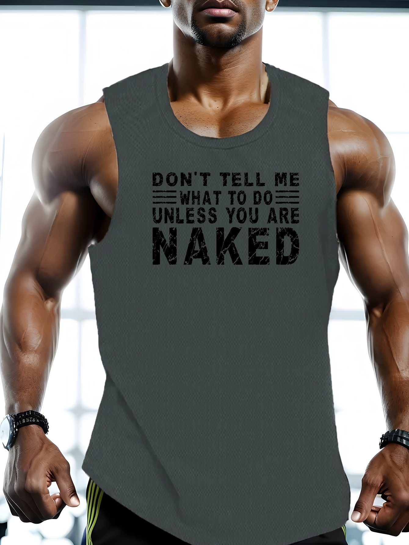 Plus Size Tank Top Men 