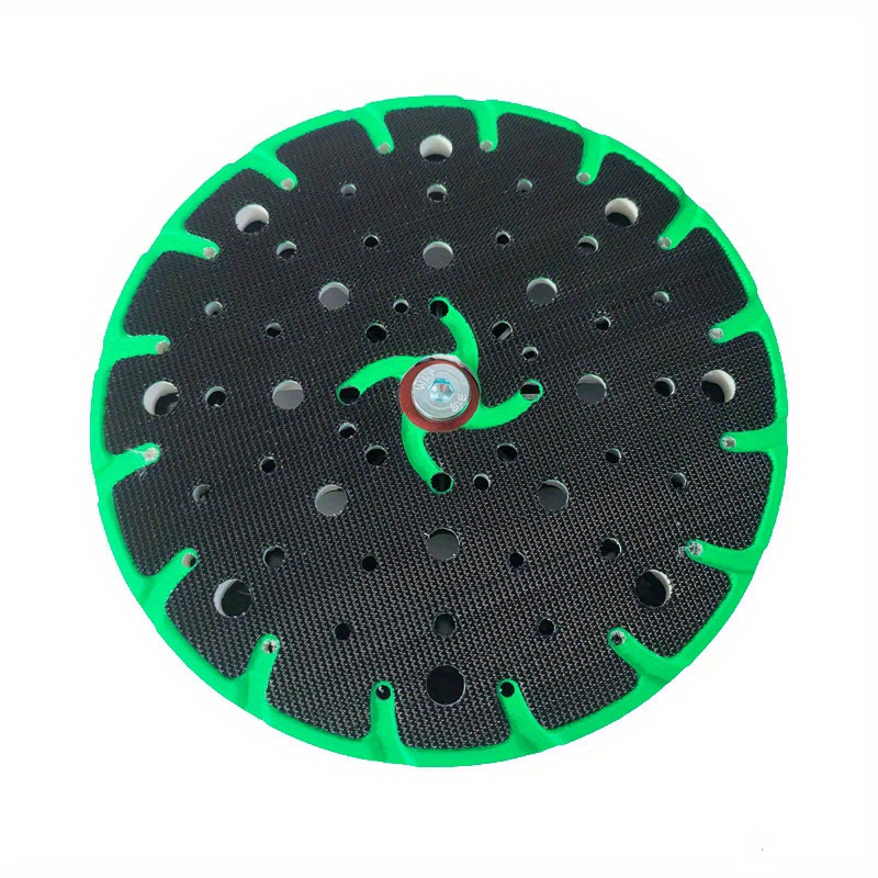 

Disque de sablage en nylon pour broyeur sec Festool 5, plateau en plastique avec patte adhésive et crochets barbus, compatible avec un disque de sablage , pour tête de broyeur à main