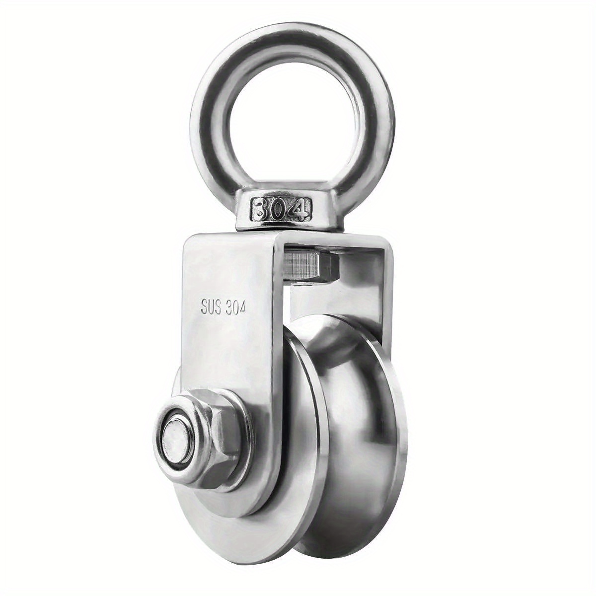Heavy duty Stainless Steel Pulley Load Capacity Perfect - Temu