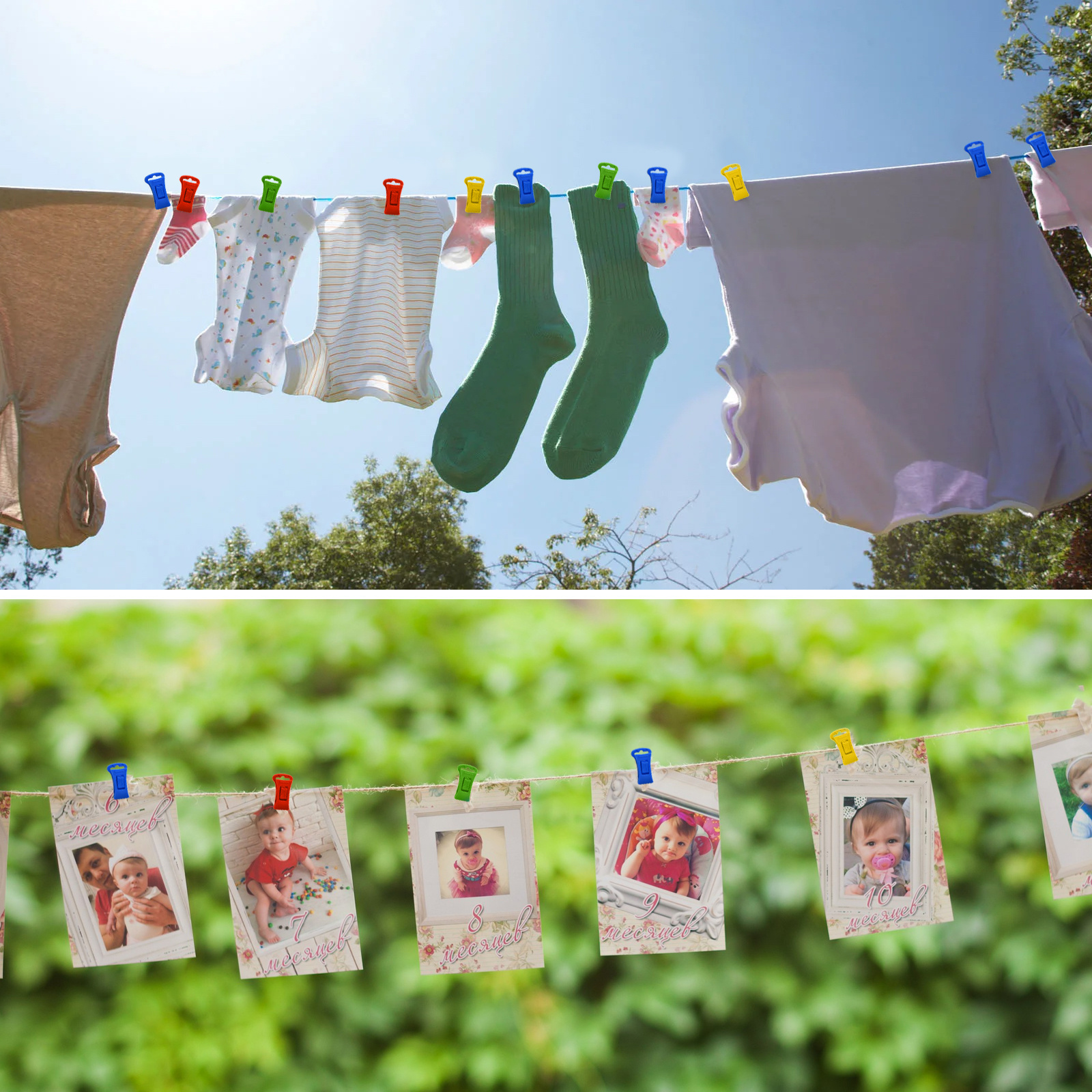 18 36pcs sock drying clip sock holder sock storage small clips hanging photo storage   clip bedroom office accessories clothes pins details 2