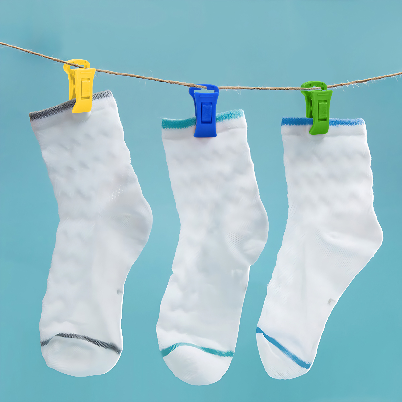 18 36pcs sock drying clip sock holder sock storage small clips hanging photo storage   clip bedroom office accessories clothes pins details 5