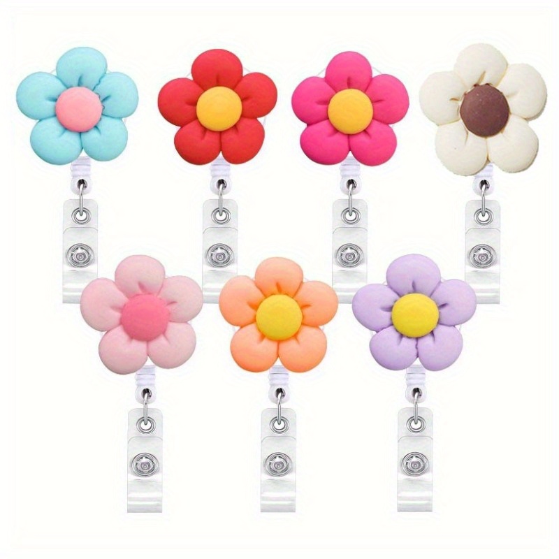 Flower Badge Reel - Temu
