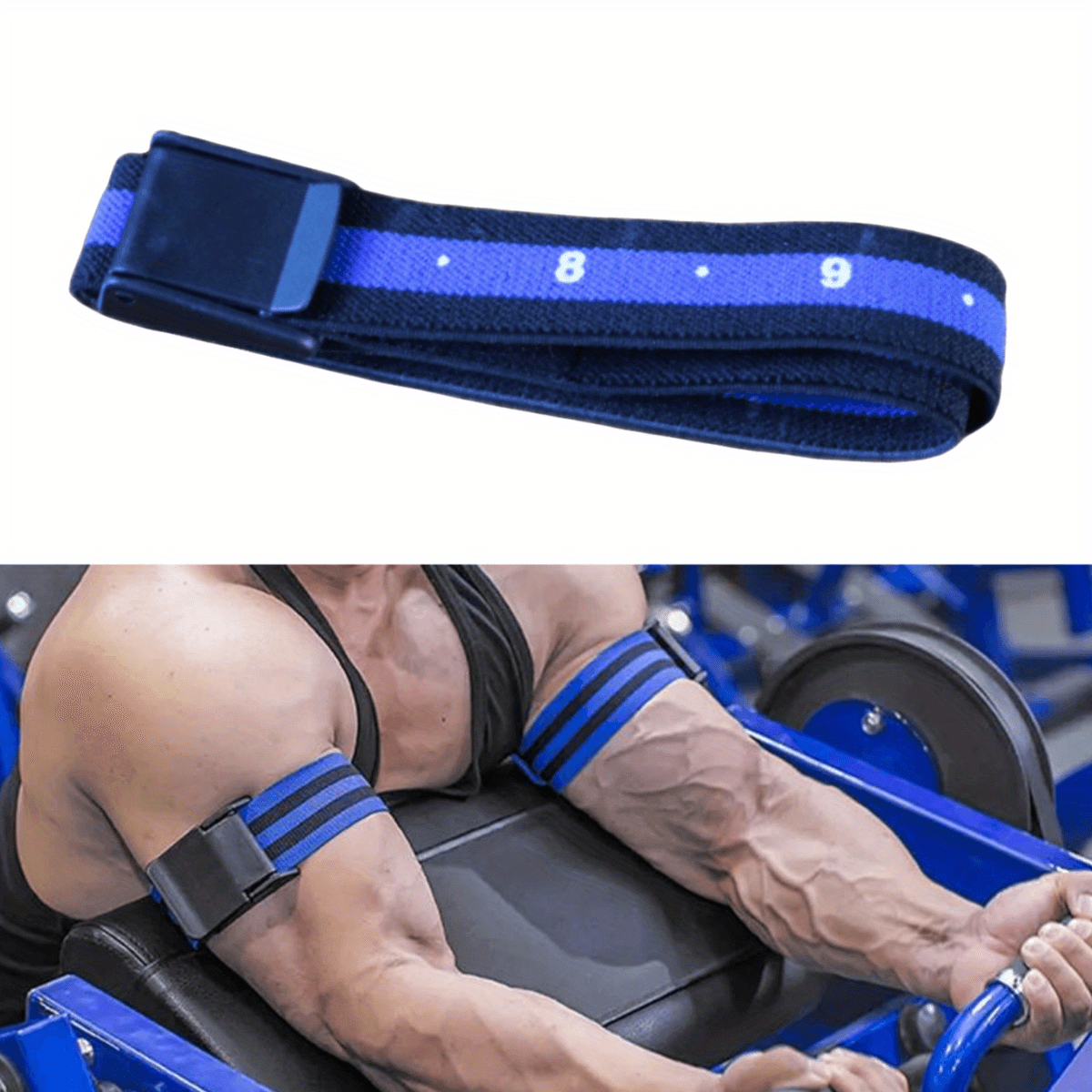 Muscle Training Strap With Marking Scale Leg Band Arm Band - Temu