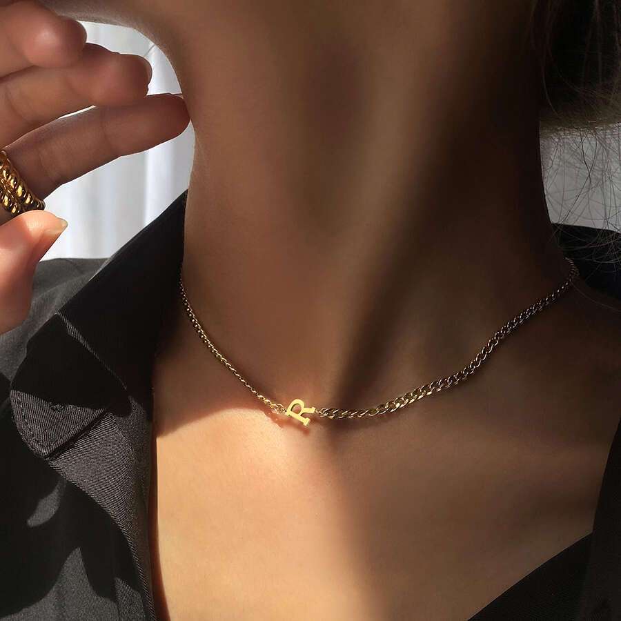 Chain Design Open Zircon Golden Ring 18k Gold Plated Fine Jewelry For Women  - Temu Kuwait
