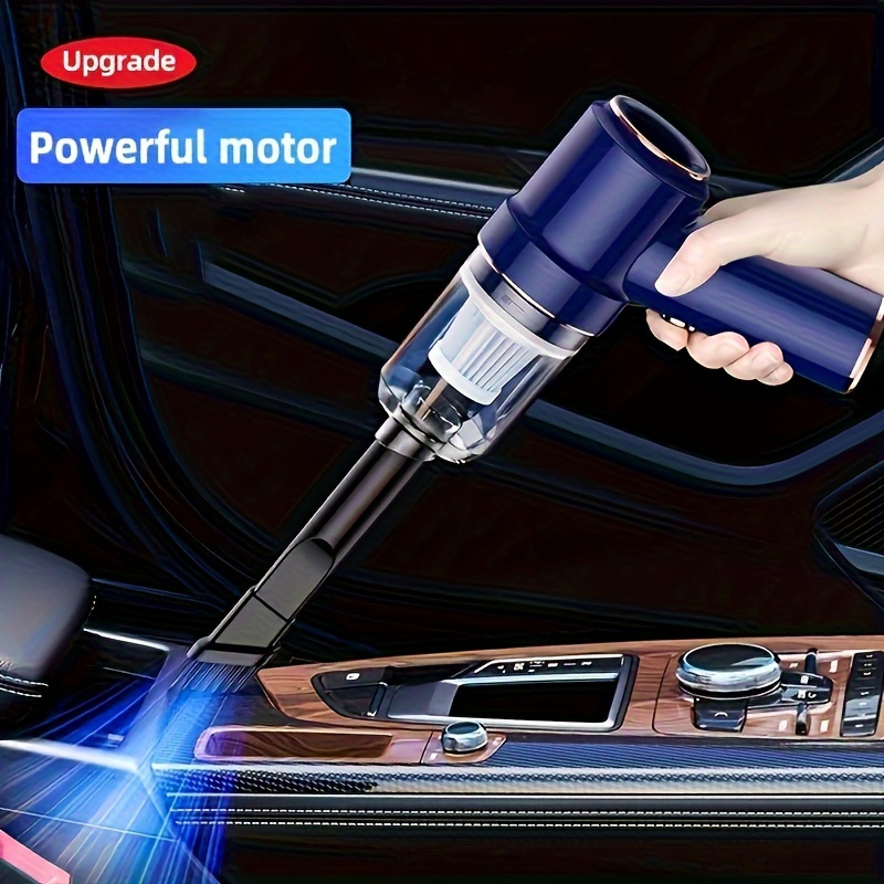 

Handheld Vacuum Cordless, Car Vacuum Cleaner High Power Large Suction, , Mini Vacuum With Blower, Car Vacuum Cleaner With Built-in Charging Base, Wireless Vacuum Cleaner For Home Pet & Office