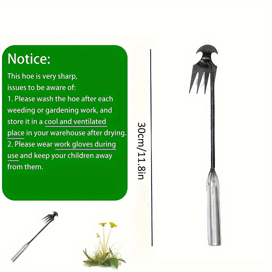 Remover Tool Hook Grass Root Household Farming Lazy - Temu Canada