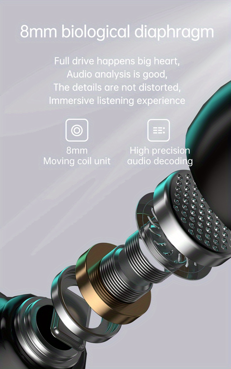 Premium Kablosuz Kulaklıklar, Xiaomi Telefonlar İçin Mini Kulaklık TWS Kulaklıklarla Stereo Müziğin Keyfini Çıkarın_voghion.com