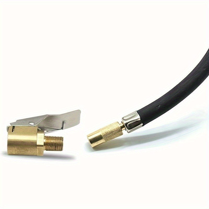 1pc Car Automotive Inflatable Pump Connector Quickly Fill Your Tires with a Press-on Nozzle