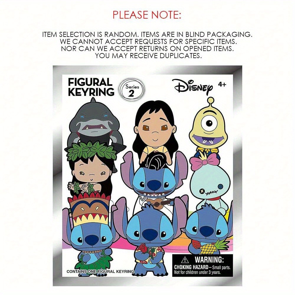 Lilo and stitch figural keychain best sale blind bag