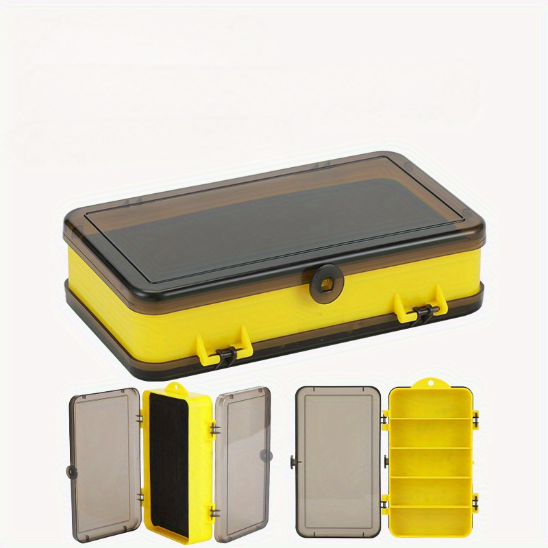 1pc Multi-compartment Storage Box, Double-layer Fishing Tackle Box -  Portable Fishing Accessory Organizer