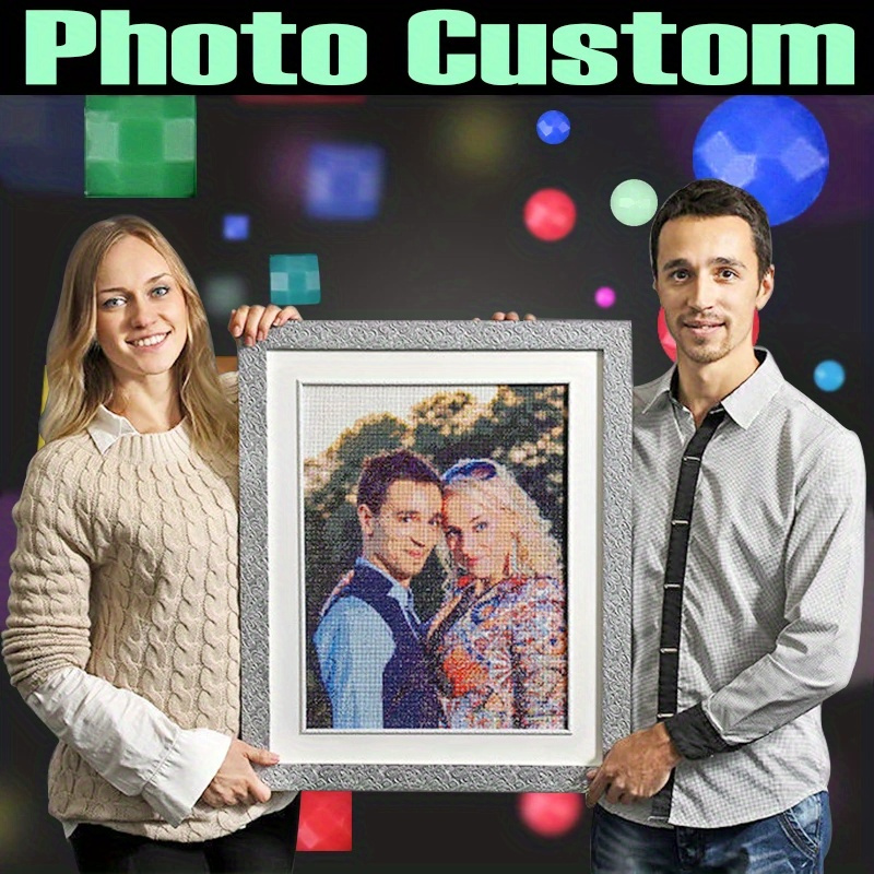 Dibujo de diamante personalizado, Foto personalizada Dibujo de diamante  personalizado