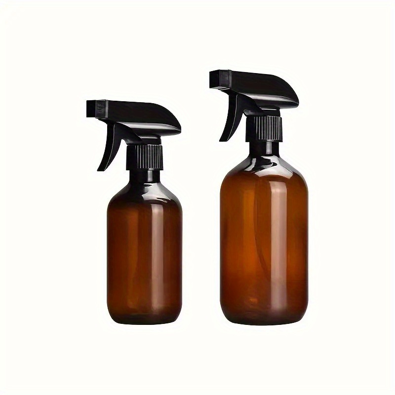 

1pc 10.14oz/16.91oz Refillable Amber Spray Bottle, Perfect For Essential Oils, Cleaning Products And Aromatherapy, Empty