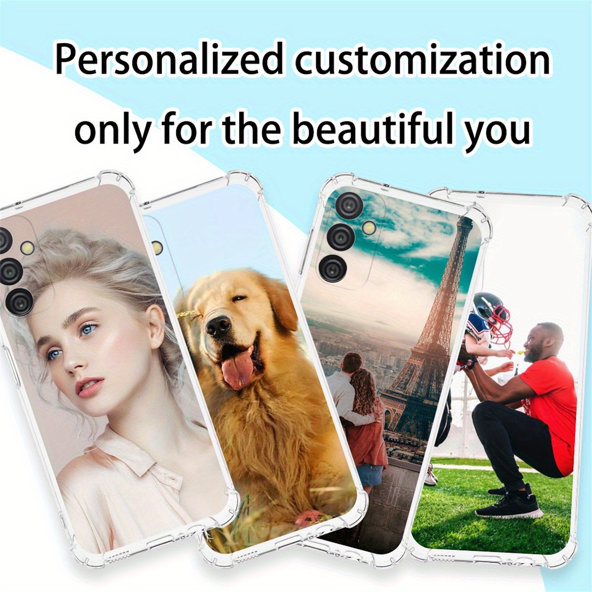 

Diy Pattern Customization A14 Mobile Phone Case A14 Mobile Phone Cover 4 Corner Protection Transparent Sm-a146p, Sm-a146p/n Birthday Gift Valentine's Gift Festival Gift Mobile Phone Protection Case