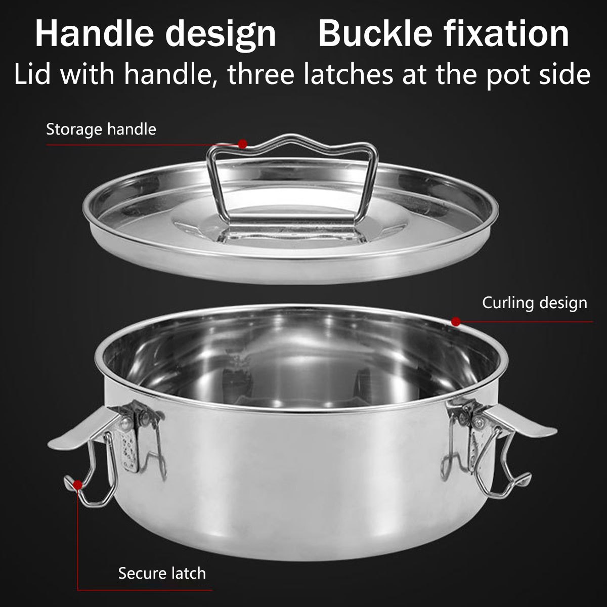 1pc flan mold 304 stainless steel flan pan mold with lid and handle 1 5qt capacity   flan mold portable round cake baking flan mold for chocolate cake cupcake pudding cake baking flan mold details 5