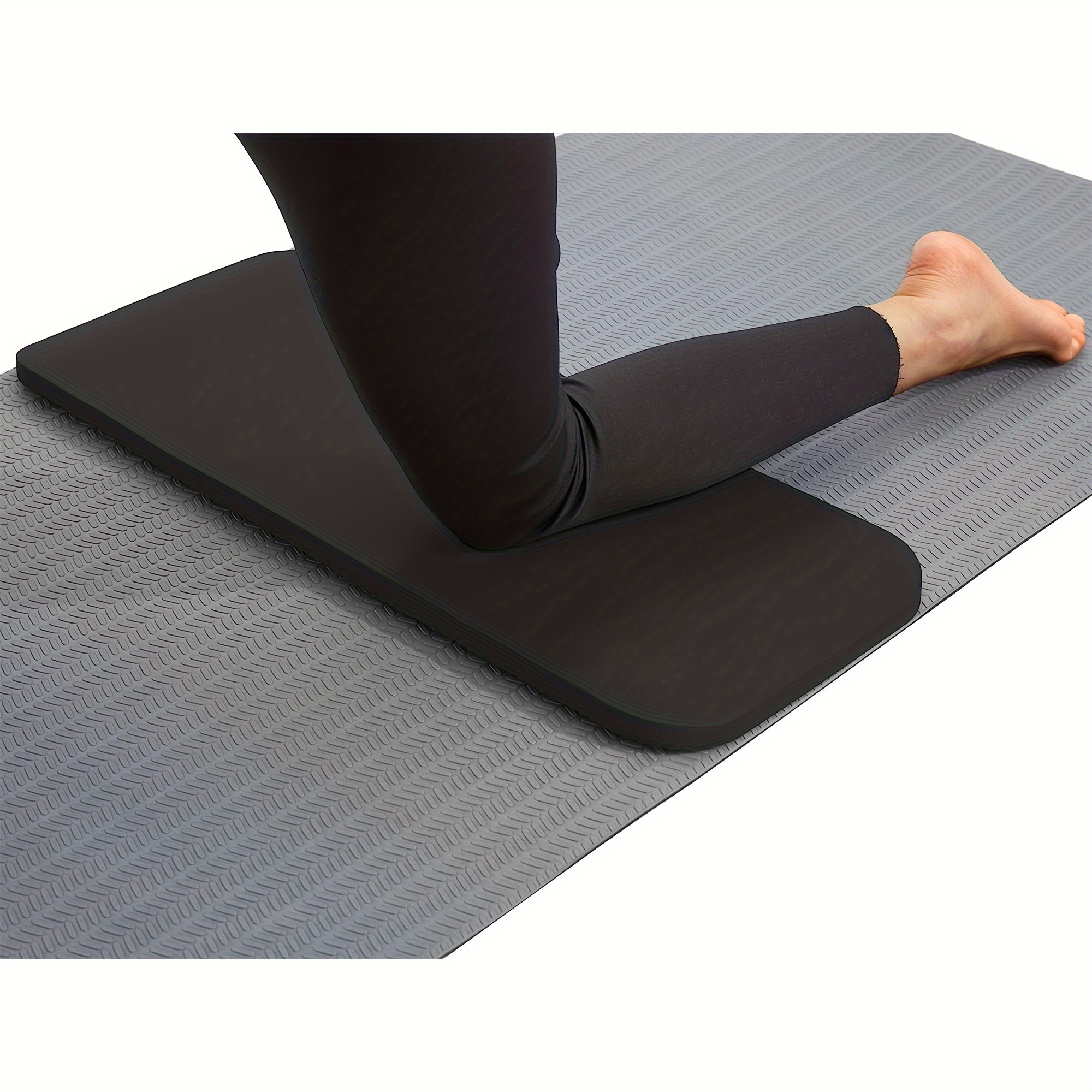 2 Pcs Purple Round Knee & Elbow Pads Balance Mat Flat Support Mat Portable  Yoga Mat Hand Support Gym Mat