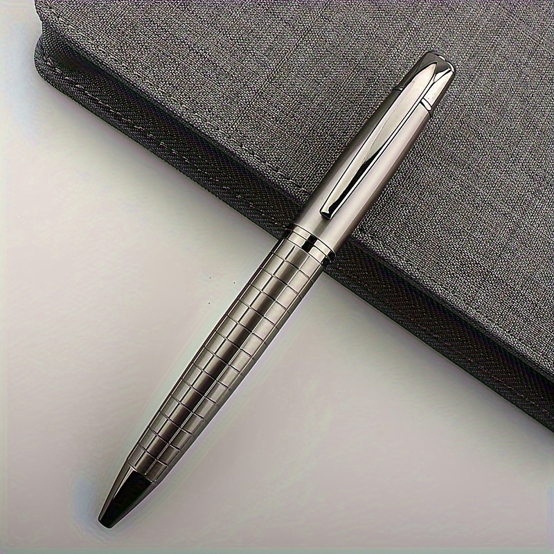 

3pcs Luxury Heavy Feel Metal Ballpoint Pens School Business Office Signature Roller Pen Writing Ballpen Student Stationery Supplies
