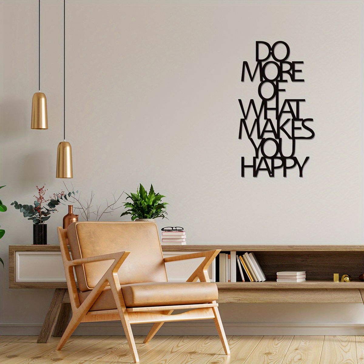 

1pc Office Decor Motivational Wall Decal Inspire Office Quote Motivation Idea Wall Art-metal Geometric Graphic Art Hanging Paintings - Interior Decoration - Living Room And Bedroom Decor