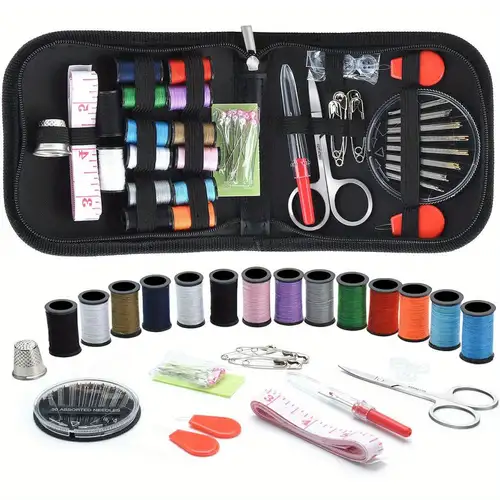 Sewing Kit For Adults,Sewing Box For Sewing Supplies - Sewing Kit For Adult  Needle And Thread Set For Sewing Upgrade Portable Basic Sewing Repair Kits