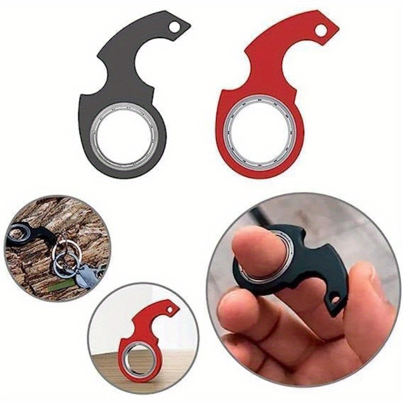 

Fingertip Rotating Keychain For Men, Rotatable Fidget Spinner Keychain For Men, Backpack Ornament For Men
