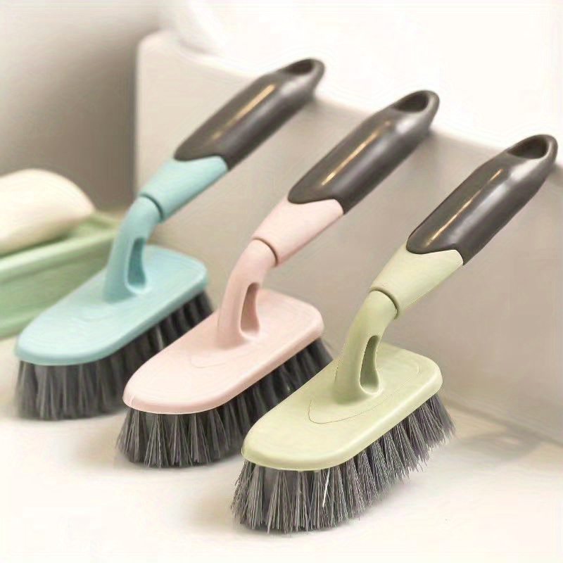 

1pc Hard Bristle Brush, Multi-functional Cleaning Brush, Floor Brush, Long Handle Shoe Brush, Toilet Brush, Cleaning Gadget For Restaurant, Hotel