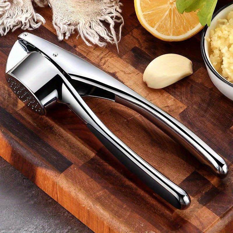 1pc garlic press multifunctional stainless steel garlic   garlic mincer washable garlic crusher kitchen garlic chopper ginger squeezer garlic masher garlic mincer kitchen stuff kitchen gadgets details 2