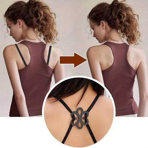 set of 2 snap fasteners designed to conceal bra straps ideal for womens fashion additions