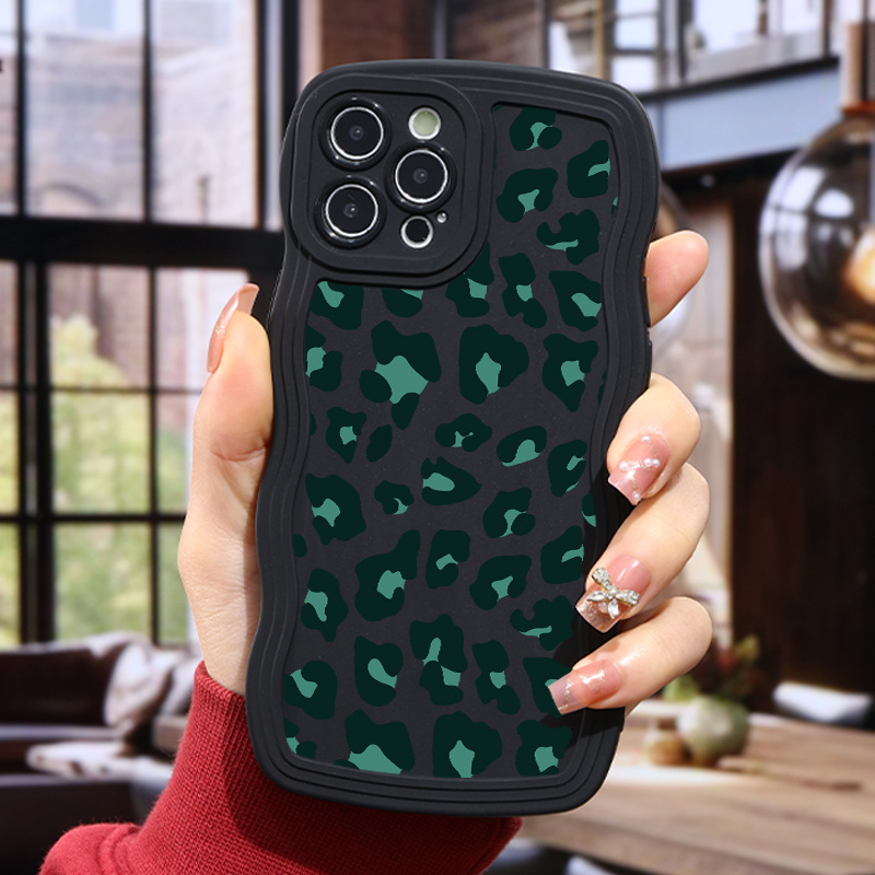 silicone luxury irregular color blocks phone case Temu