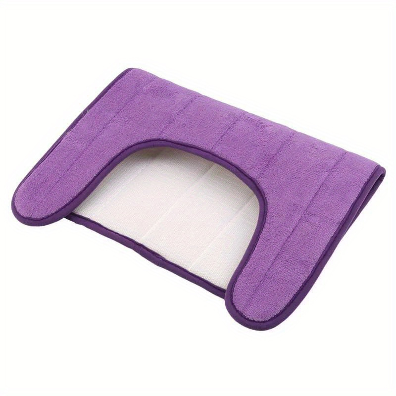 bathroom safety anti slip mat household slow rebound u shaped water absorbent pad bathroom toilet mat floor mat details 13