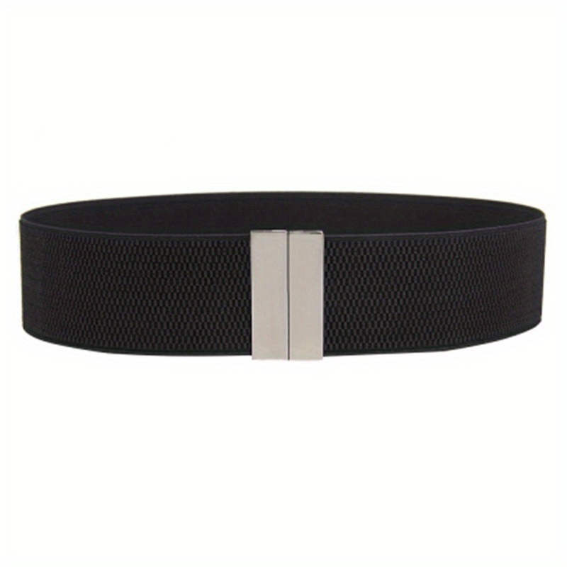 Wide Elastic Belt Dress Stretch Waist Belt Women Dress Additions Waistband Corset Waist Metal Gm001