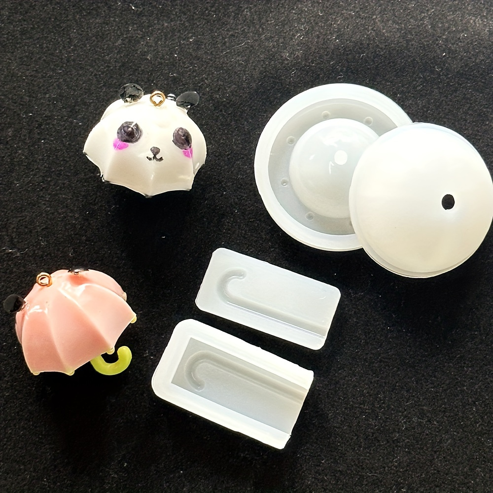 

Silicone Mold For Diy Resin Umbrella Pendant, Cute & Flower Charm Casting, Summer Umbrella Amulet Craft, Epoxy Resin Casting Pendant, Puzzle & Home Decor Crafts