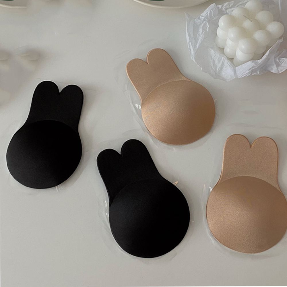 Women 's Strapless Sticky Bra, Adhesive Breast Lift Reusable Nipple Covers,  Backless Invisible Bras - Temu United Arab Emirates