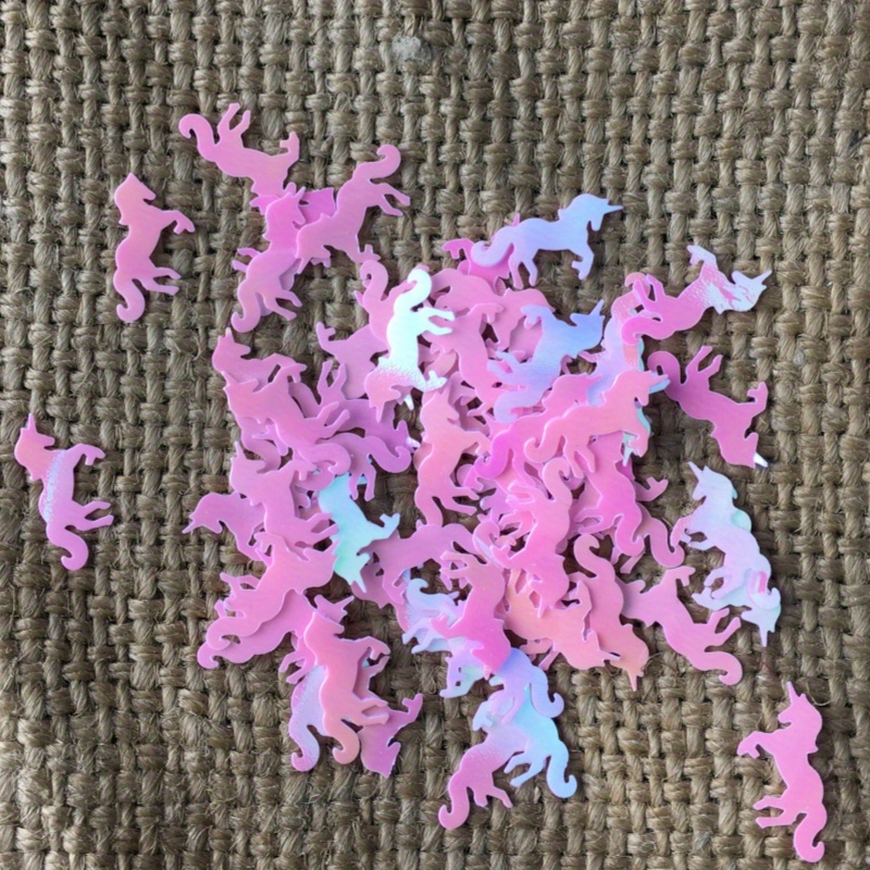 Description: : 100pcs Per Batch Or Material: Pvc Material Design: Perfect For Christmas And Easter Crafts And Decorations Handmade: To Create A Function: Pvc Unicorns Used For Diy Projects, Scrapbooks