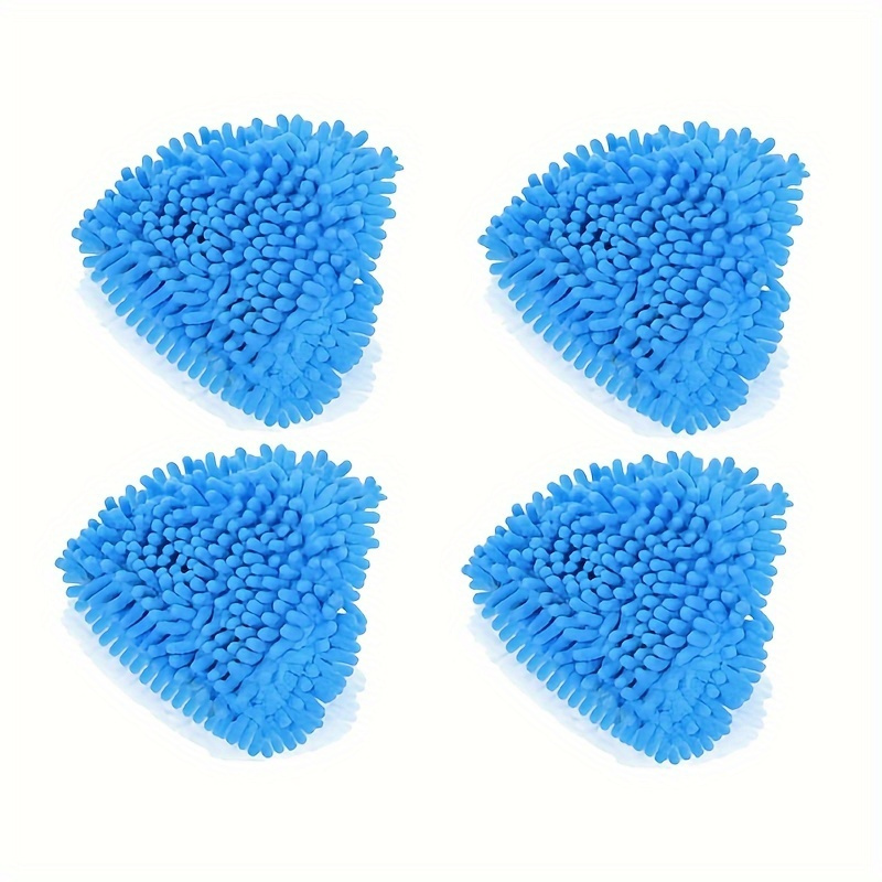 

4pcs, Mop Replacement Pad, Dust Removal Mop Cloth, Washable And Replacement Mop Head, High Dirt And Water Absorption, Wet And Dry Use, Easy To Clean, Cleaning Supplies